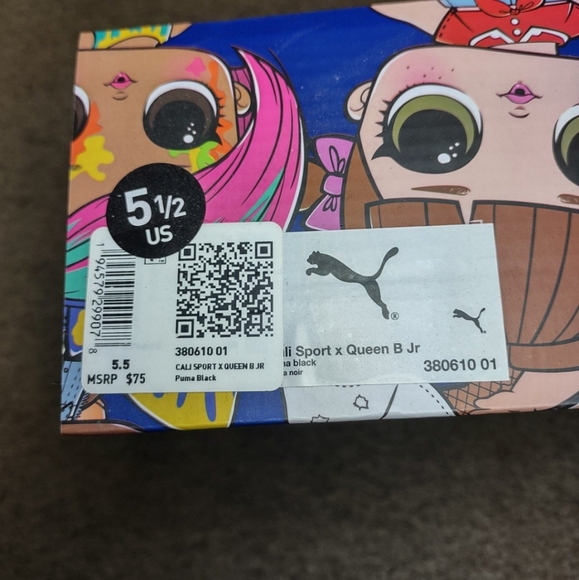 PUMA Cali Sport x Queen B Jr - LOL Surprise Platform Girls/Junior Shoes - Picture 3 of 5